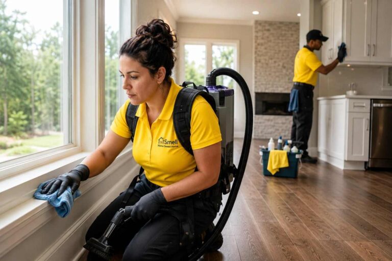 Post construction cleaning