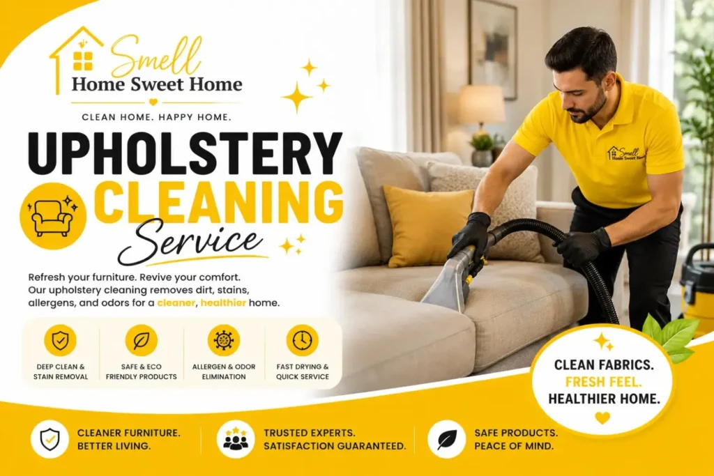 Smell Home Sweet Home  upholstery cleaning services -  Raleigh
